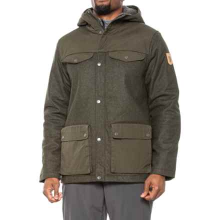Fjallraven Greenland Re-Wool Jacket in Deep Forest