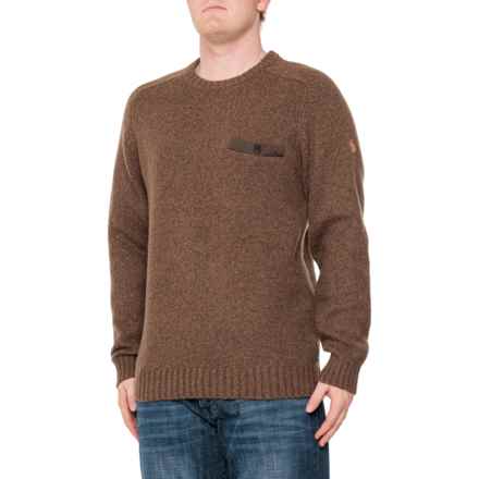 Fjallraven Lada Knit Sweater - Wool in Bogwood Brown