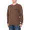 Fjallraven Lada Knit Sweater - Wool in Bogwood Brown