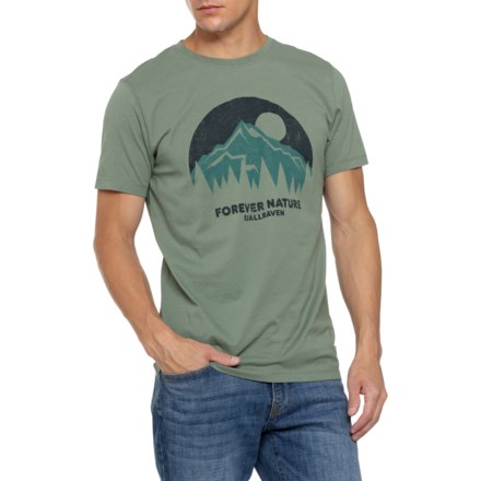 Fjallraven Nature T-Shirt - Short Sleeve in Patina Green