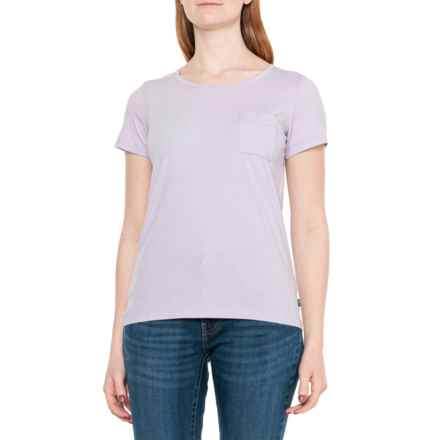 Fjallraven Ovik Pocket T-Shirt - Short Sleeve in Pastel Lavender
