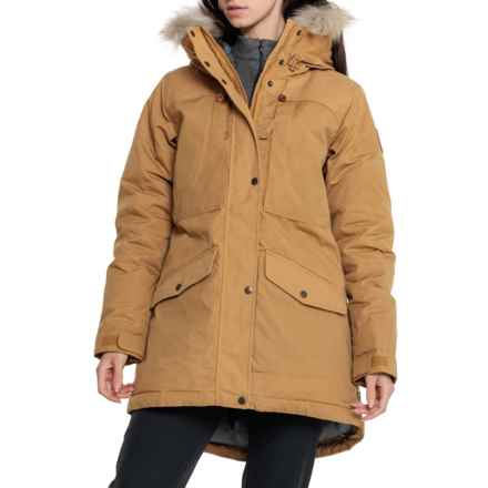 Fjallraven Singi Down Jacket - Insulated in Buckwheat Brown