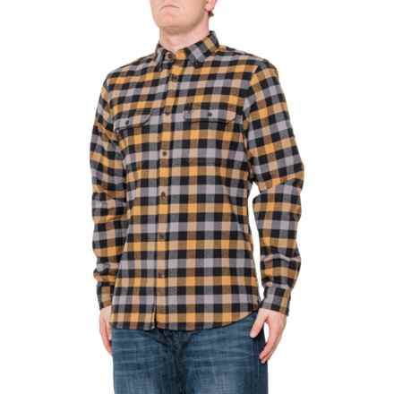 Fjallraven Skog Flannel Shirt - Long Sleeve in Buckwheat Brown/Black