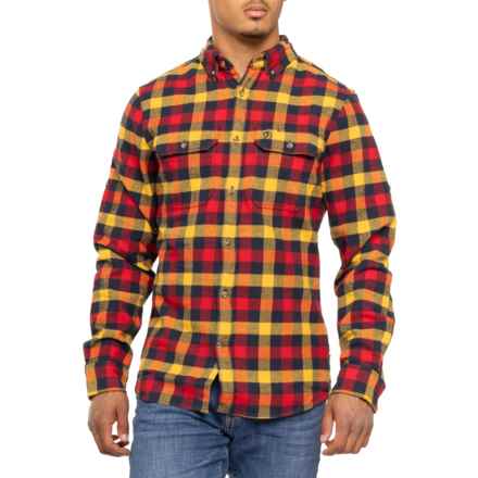 Fjallraven Skog Flannel Shirt - Long Sleeve in True Red