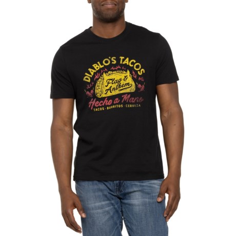 FLAG & ANTHEM Diablo’s Tacos T-Shirt - Short Sleeve in Black
