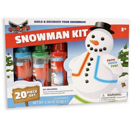 Flexible Flyer Snowman Kit in Multi