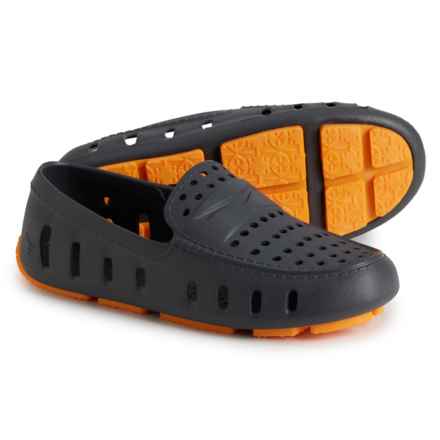 Floafers Boys Prodigy Water Shoes in Asphalt/Flame Orange