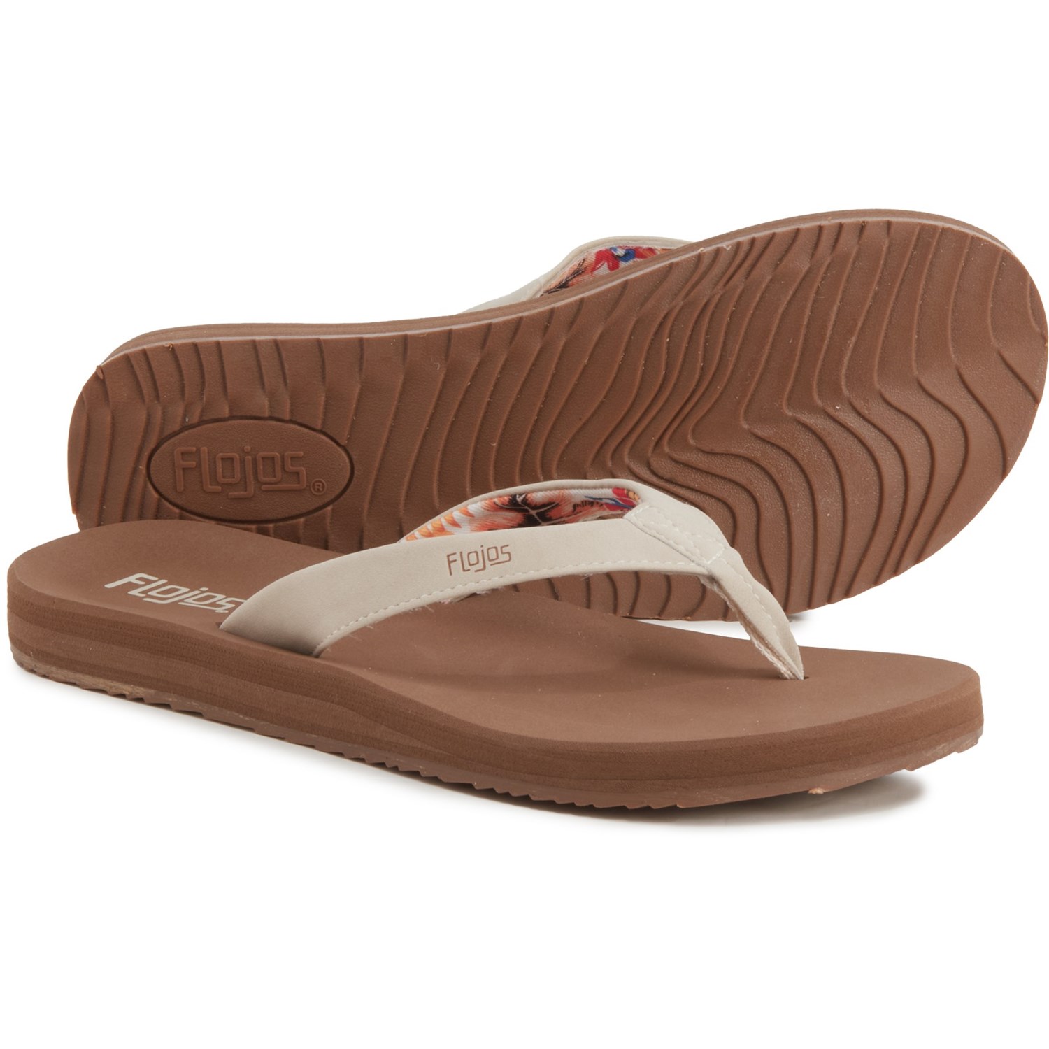 flojos leather flip flops