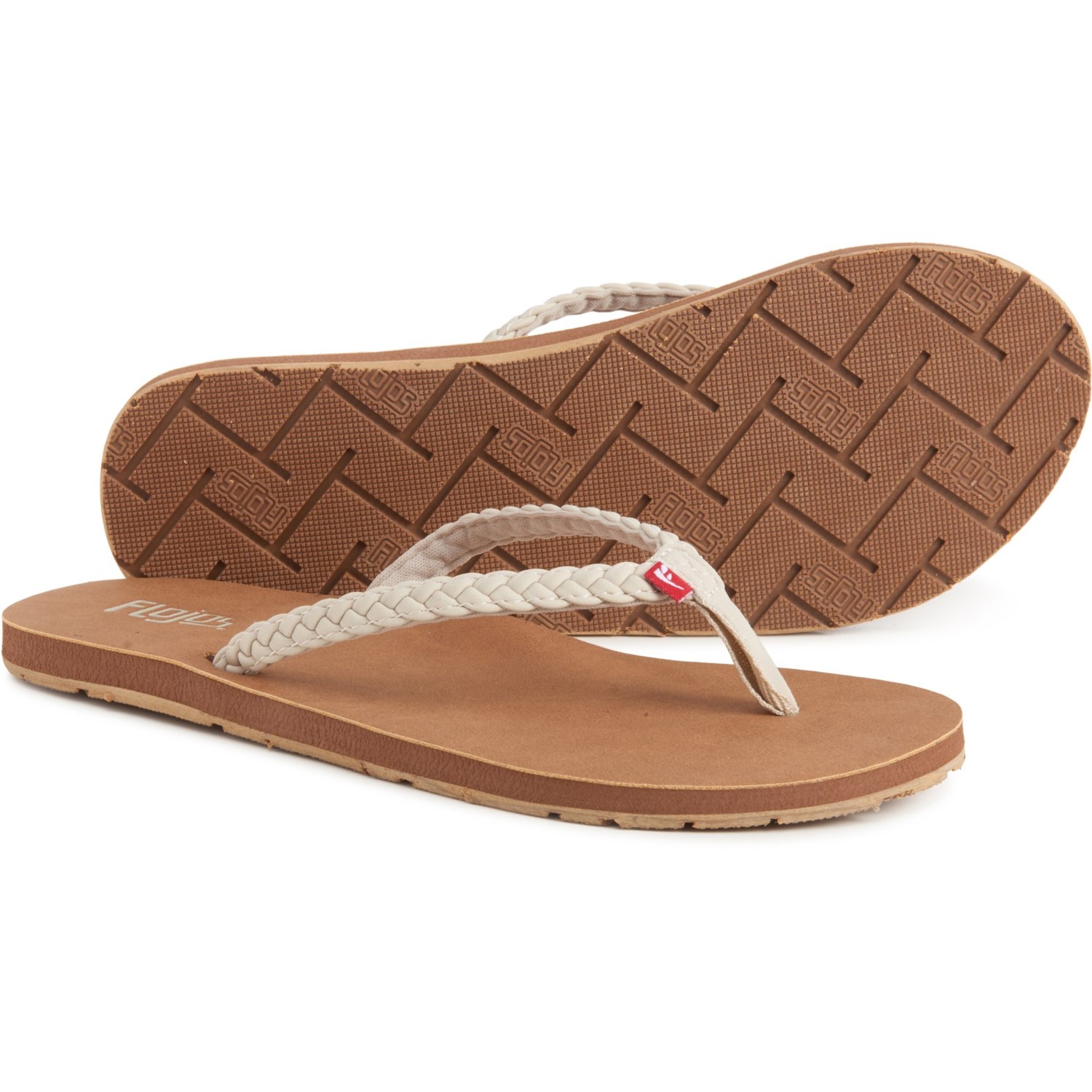 FLOJOS Harper Braided Flip-Flops (For Women) - Save 48%