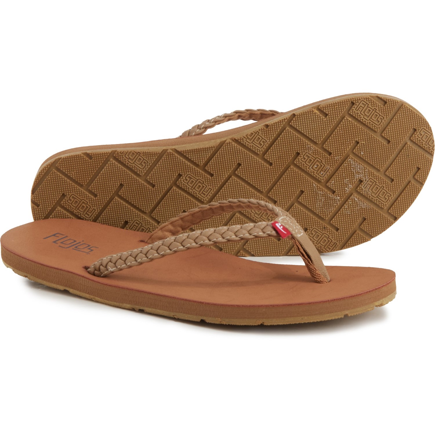 flojos leather flip flops