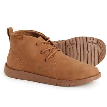 FLOJOS Plantae Chukka Boots (For Men) in Tan