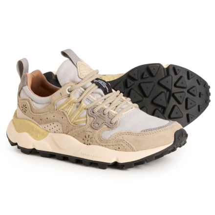 FLOWER MOUNTAIN Yamano 3 Hiking Shoes - Suede (For Women) in Taupe