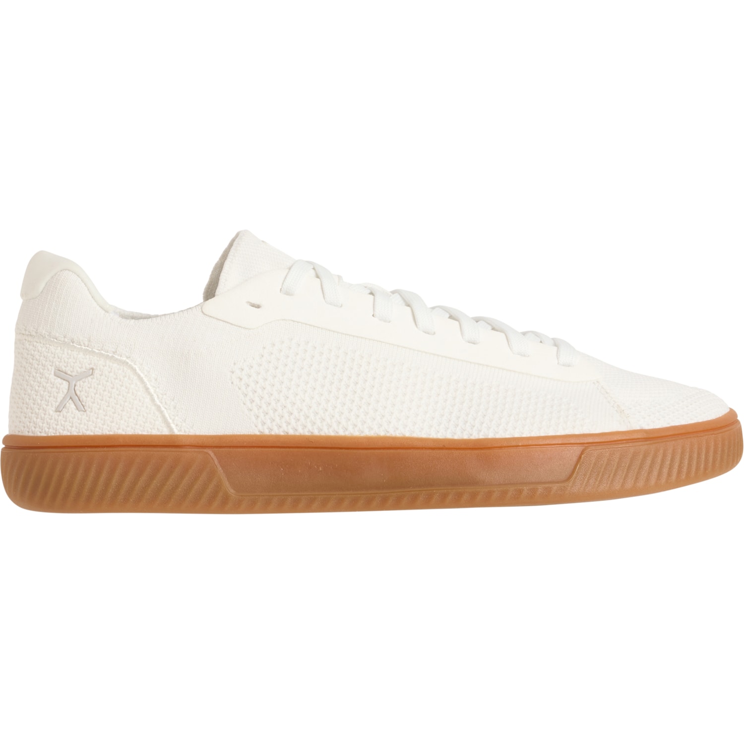 Flux Adapt Trainer Shoes Mens White Knit Sneakers 12.5 Flux Adapt Knit Trainer Shoes (For Men) - Save 58% main image 2