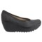 244XH_4 Fly London Yalu Shoes - Leather, Wedge Heel (For Women)