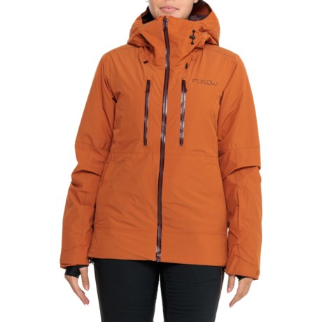 Flylow Avery Ski Jacket - Waterproof, Insulated in Copper