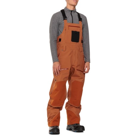 Flylow Baker Perm Ski Bib Pants - Waterproof in Copper