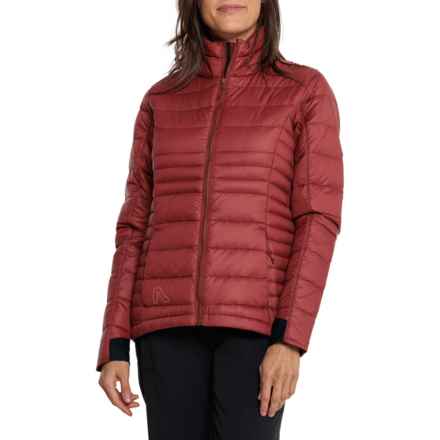 Flylow Betty Down Sweater - 800 Fill Power in Redwood