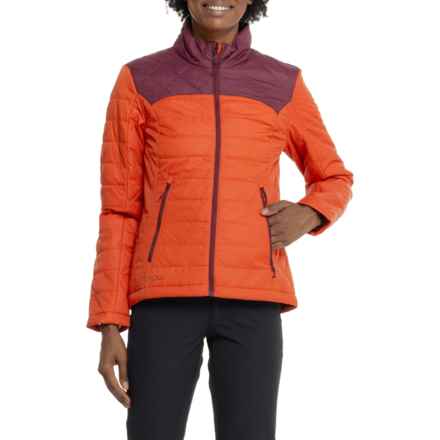 Flylow Calypso PrimaLoft® Jacket - Insulated in Ruby/Mars