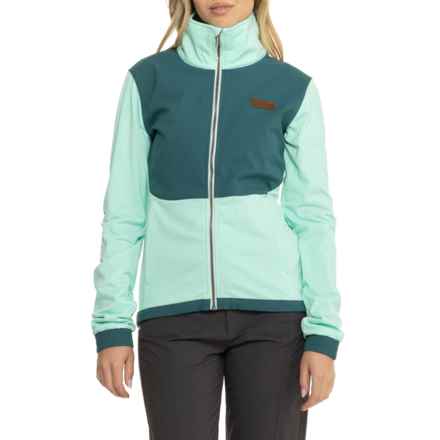 Flylow Carla Jacket in Mint/Greedo
