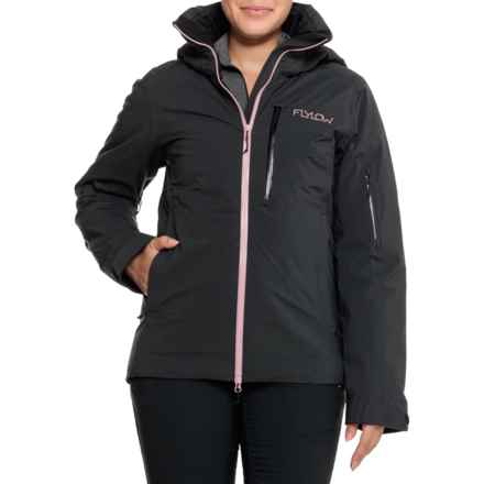 Flylow Charlie Intuitive Perm Down Coat - Waterproof, 800 Fill Power in Black