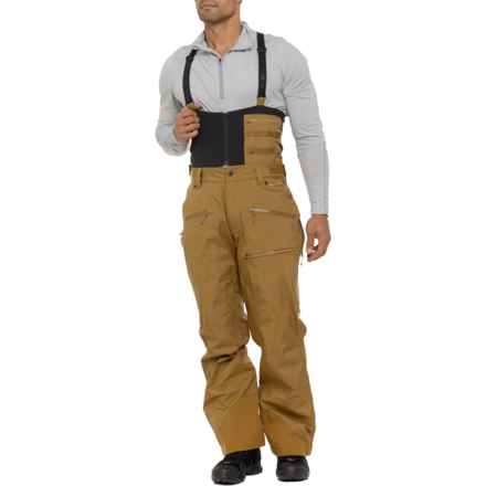 Flylow Compound Bib Ski Pants - Waterproof in Rye - Closeouts