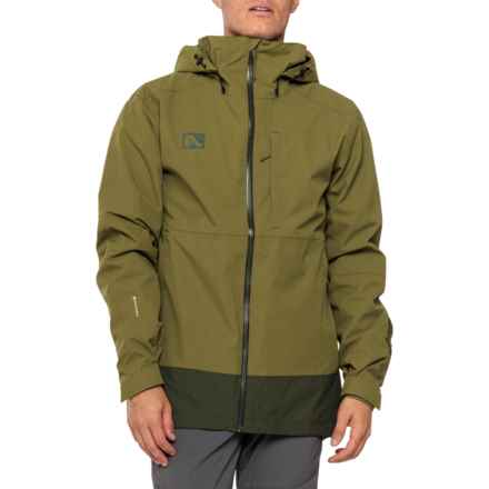 Flylow Dante Ski Jacket - Waterproof in Moss/Pine