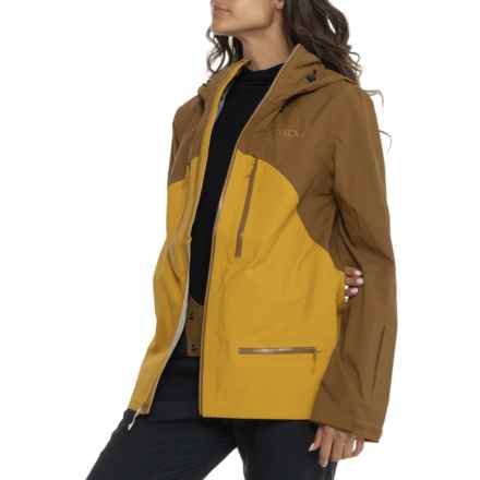 Flylow Domino Ski Jacket - Waterproof in Rye/Butterscotch