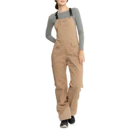 Flylow Foxy Snowboard Bibs - Waterproof, Insulated in Chai