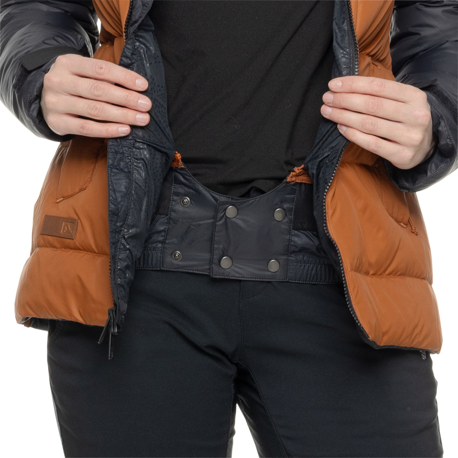 (取寄) フライロー ケンジ ダウン スキー ジャケット - 800 フィル パワー Flylow Kenzie Down Ski Jacket - 800 Fill Power  Black/Copper Flylow Kenzie Down Ski Jacket - 800 Fill Power - Save 66%