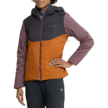 Flylow Lynx PrimaLoft® Jacket - Insulated in Black/Copper/Galaxy