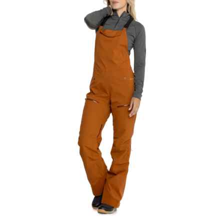 Flylow Moxie Bib Ski Pants - Waterproof in Copper