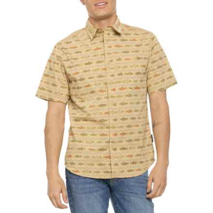 Flylow Phil A Shirt - UPF 50+, Short Sleeve in Coyote