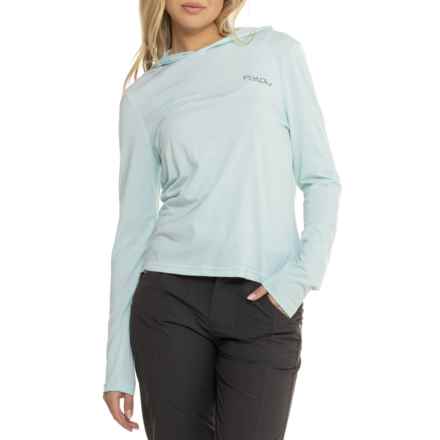 Flylow Robb Hooded Shirt - Long Sleeve in Glacier