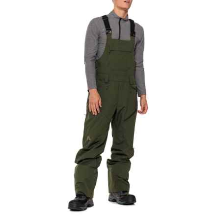 Flylow Snowman Ski Bib Pants - Waterproof, Insulated in Pine