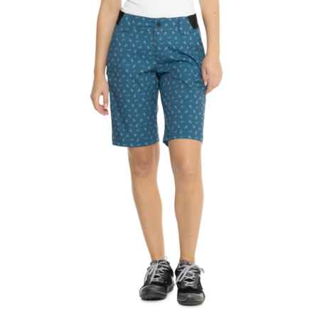 Flylow Tia Mountain Bike Shorts - UPF 40+, 11” in Marine