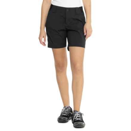 Flylow Tia Shorts - UPF 40+, 7” in Black