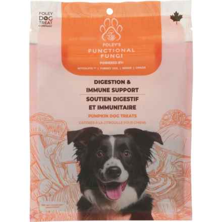 Foley Dog Treat Functional Fungi Digestion and Immune Support Dog Treats - 7 oz. in Pumpkin
