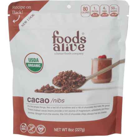 Foods Alive Cacao Nibs - 8 oz. in Multi