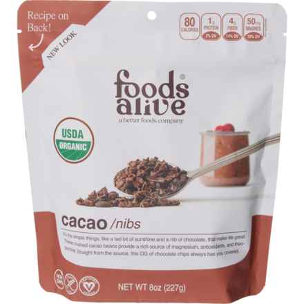Foods Alive Cacao Nibs - 8 oz. in Multi