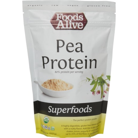 Foods Alive Pea Protein Powder - 8 oz. - Save 22%