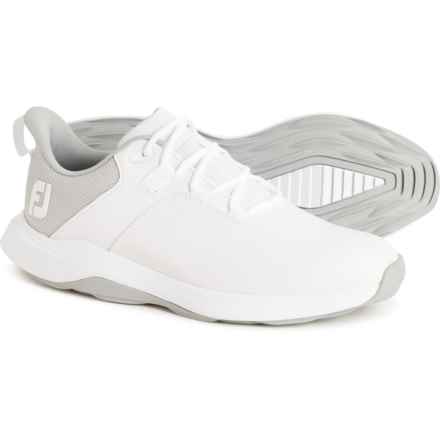 FOOTJOY ProLite Golf Shoes - Waterproof (For Women) in White / Grey
