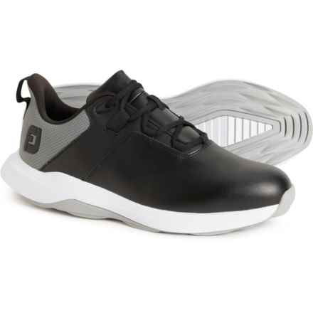 FOOTJOY ProLite Golf Shoes - Waterproof, Wide Width (For Men) in Black