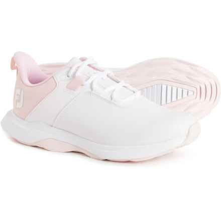FOOTJOY ProLite Golf Shoes - Waterproof, Wide Width (For Women) in White / Pink