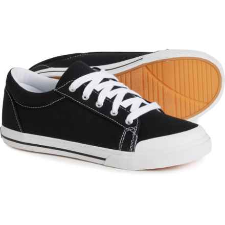 FOOTMATES Boys and Girls Taylor Sneakers in Black