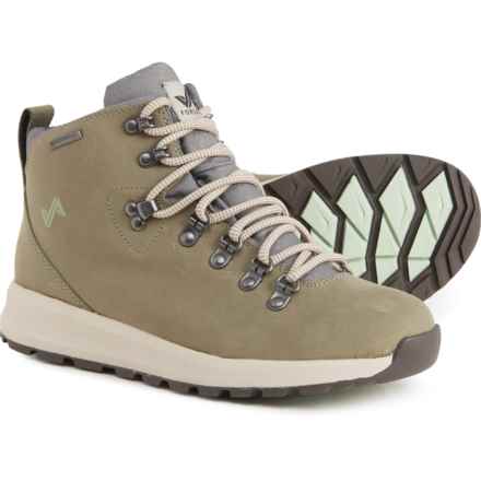 Forsake Thatcher Mid Lace-Up Boots - Waterproof, Leather (For Women) in Green Ash
