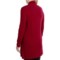 7399J_2 Forte Cashmere Bamboo-Look Rib Cardigan Sweater (For Women)
