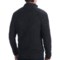 7699A_2 Forte Cashmere Saddle Shoulder Mixed Texture Sweater (For Men)