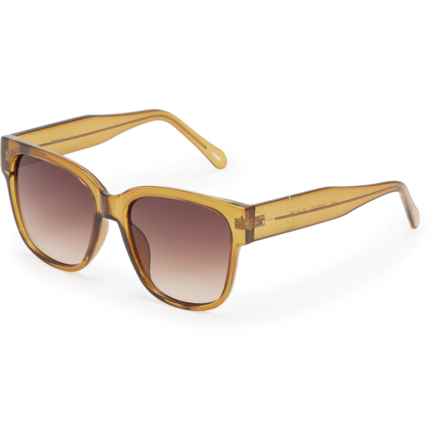 Fossil Mid-Size Square Sunglasses in Olive Crystal
