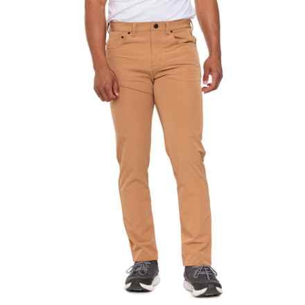 FOURLAPS Traverse Slim Fit Pants in Dark Khaki