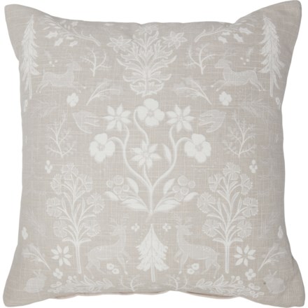 Smithsonian Take Root Floral Throw Pillow - 22 x 22